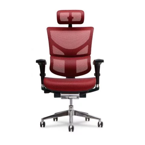 X-Chair X2 K-Sport Executive Task Chair with Headrest (Red) Dallas DESK, 