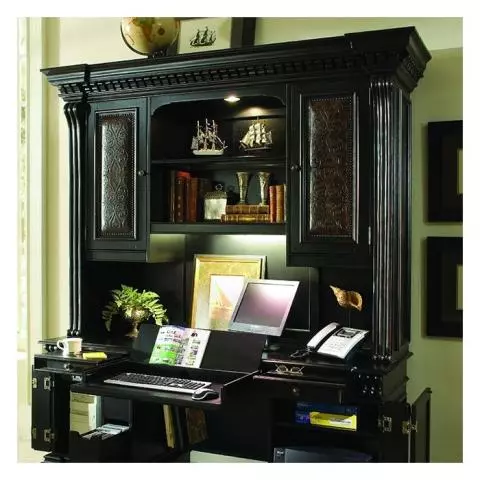 Hooker Furniture Telluride Computer Credenza Hutch 370-10-467