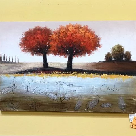 Autumn Trees Canvas Art ART9701GFTC