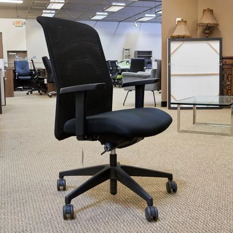 Used High Back Mesh Task Chair (Black) CHE1823-032