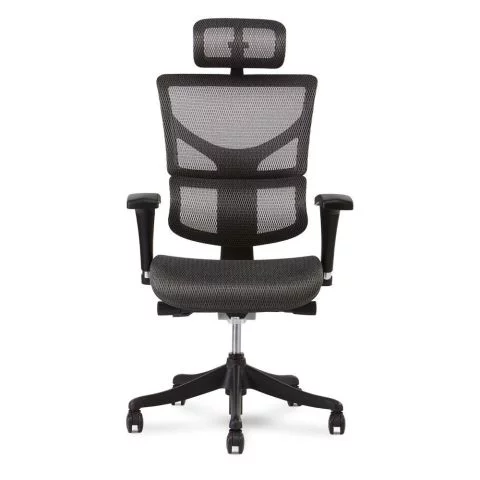 X-Chair X1 Flex Mesh Task Chair with Headrest (Gray)