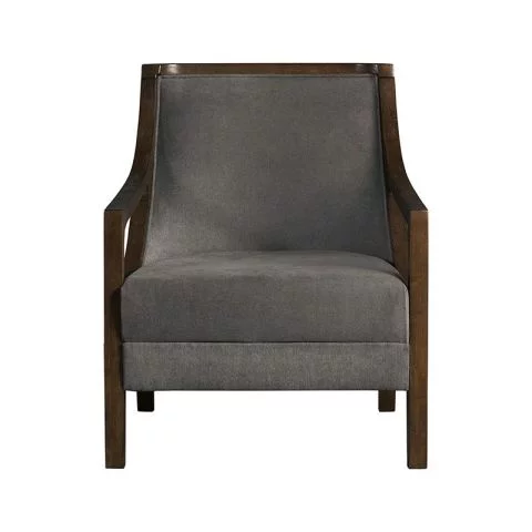 Front - Ellie International Popkins Guest Chair (Charcoal)