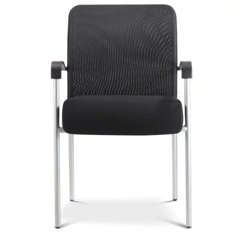 Zuri Mesh Office Guest Chair (Black & Tungsten)