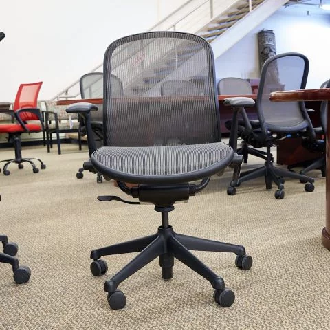 Used Mesh Back & Seat Task Chair (Black) CHT1795-008