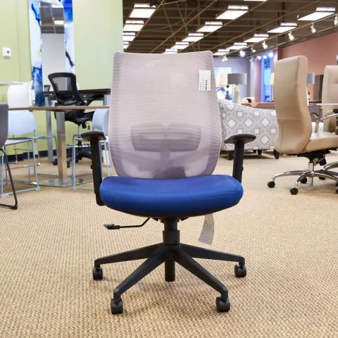 Used Lacasse Upswing Mesh Back Task Chair (Blue Seat) CHT1806-029