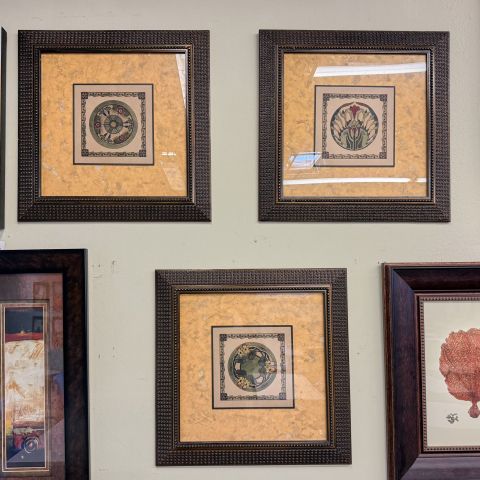Used 3-Piece Framed Artwork Set (Arts & Craft) ART1661-102