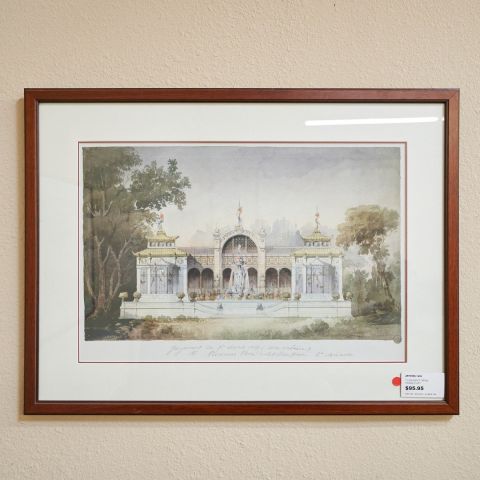 Used Framed Art 35X26 Jugeinent ART9999-1436