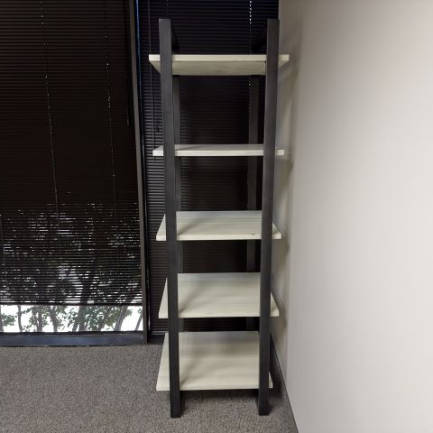 Used Etagere Bookcase (Black & White) BC1872-090