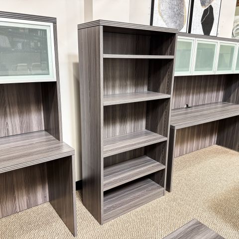 Used DSA 66" Bookcase (Grey) BC1896-006