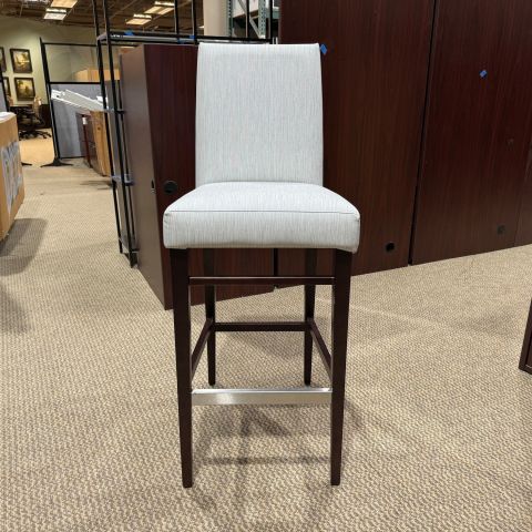 Used JSI Millie Counter Height Stool (Beige & Walnut) CBR9999-3103