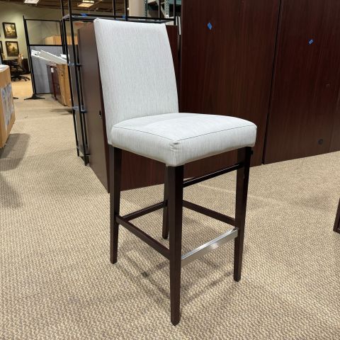 Used JSI Millie Counter Height Stool (Beige & Walnut) CBR9999-3103