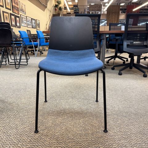 Used SitOnIt Mika Stack Chair (Blue & Black) CHK1902-001