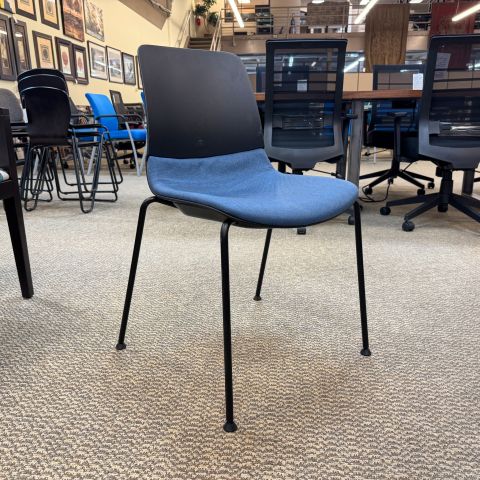 Used SitOnIt Mika Stack Chair (Blue & Black) CHK1902-001