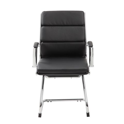 Boss CaressoftPlus Executive Guest Chair (Black)