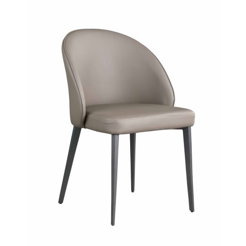 Chibello Katey Modern Curved Back Office Guest Chair (Taupe)