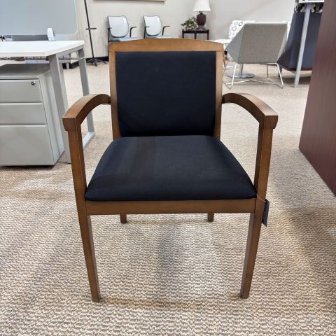 Used Cherryman Wood Guest Chair (Modern Walnut) CHS1915-009