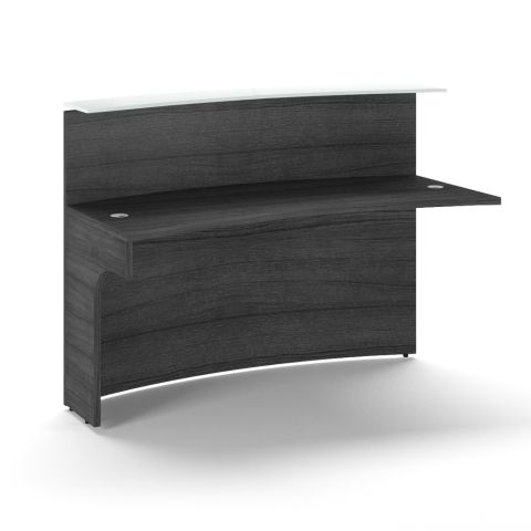 Potenza Curved Reception Desk Extension