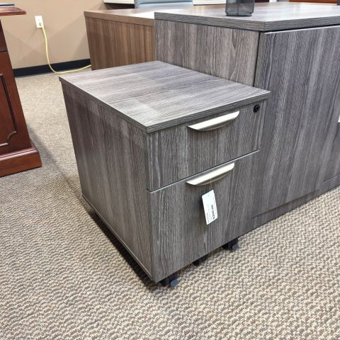 Used Laminate Box-File Mobile File Pedestals (Grey) FIM1905-002