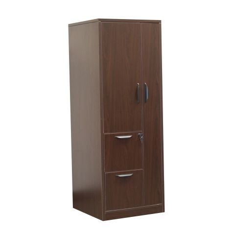 Ultra Wardrobe & 2 Drawer File Cabinet OFD-207