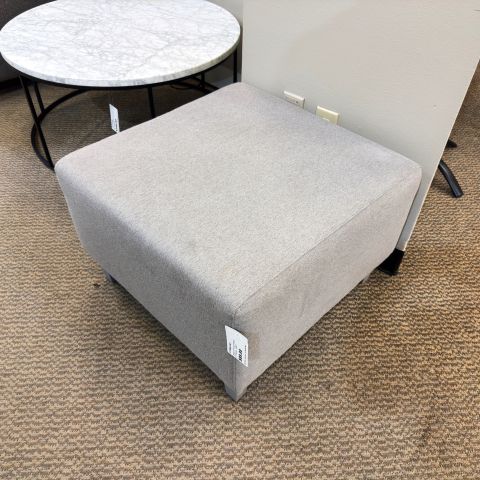 Used 25x25 Upholstered Ottoman (Grey) OTT9999-1847