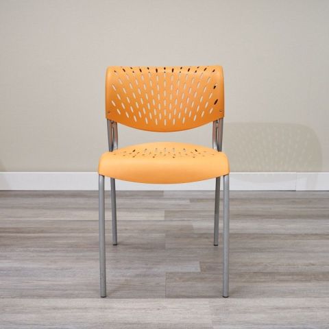 Used Izzy Stack Chair (Orange) 000010573380