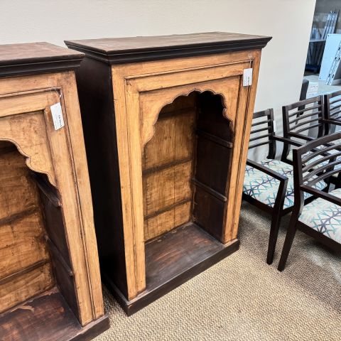 Used Rustic Custom 38x57 Bookcase (No Shelves) BC9999-1803