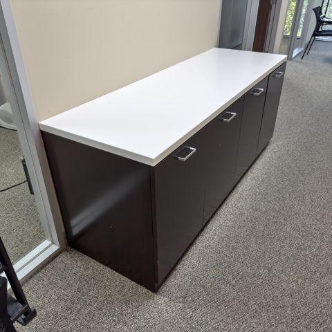 Used 72"x24" Wood Veneer Storage Buffet (Espresso) BUF1872-043