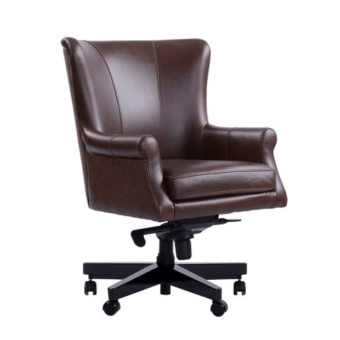 Parker House Leather Office Chair DC#129-VBR (Verona Brown)