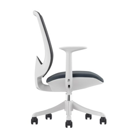 Base Mid-Back Conference Chair (White)