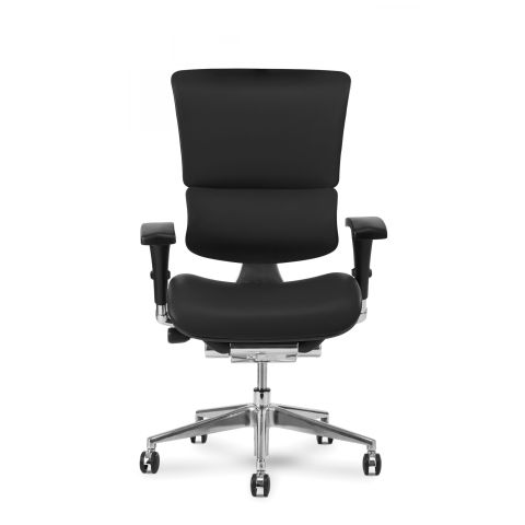 X-Chair X4 Leather Executive Chair (Black)