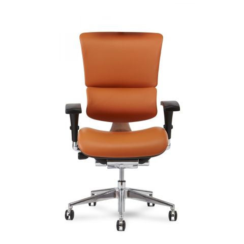 X-Chair X4 Leather Executive Chair (Cognac)