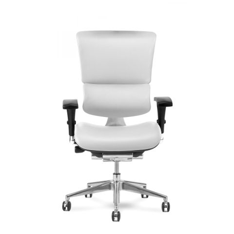 X-Chair X4 Leather Executive Chair (White)