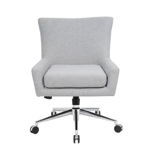Boss Carson Executive Accent Chair (Granite Linen)