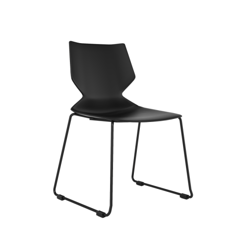 FLY Stacking Guest Chair (Black)
