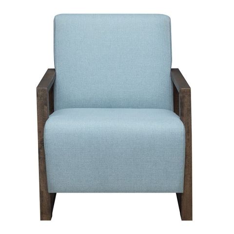 Front - Ellie International Harman Guest Chair (Light Blue)