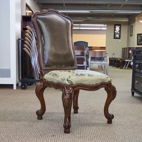 Used Traditional Armless Guest Side Chair CHS1643-016