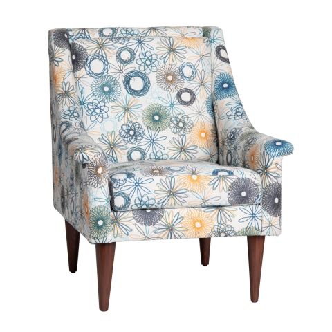 Crown Vista Enburn Accent Arm Chair (Multi-Pattern) - Front Angle