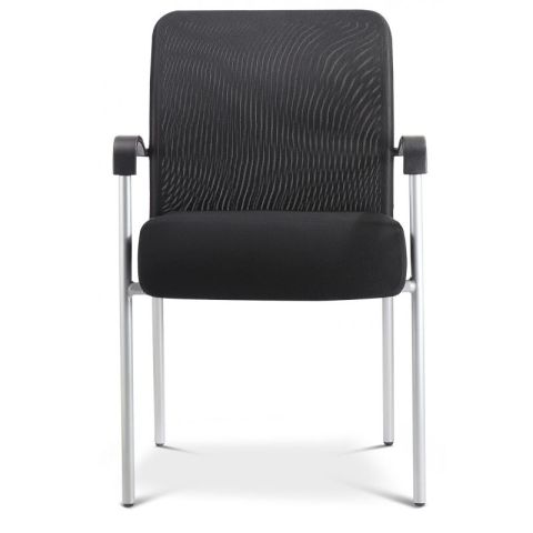 Zuri Mesh Office Guest Chair (Black & Tungsten)