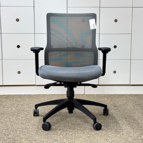 Used SitOnIt Novo Mesh Back Task Chair (Grey) CHT1884-010