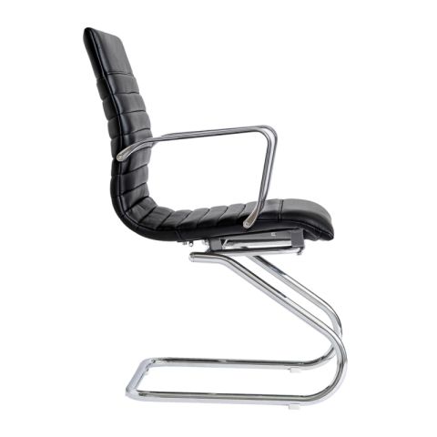 Zetti Leather Office Guest Chair
