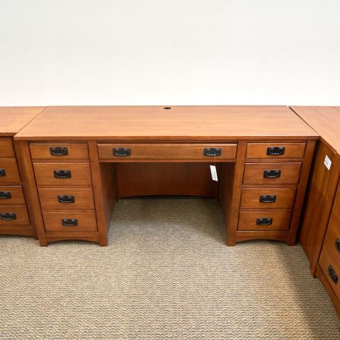 Used 24x66 Traditional Credenza (Light Oak) CRB1792-034