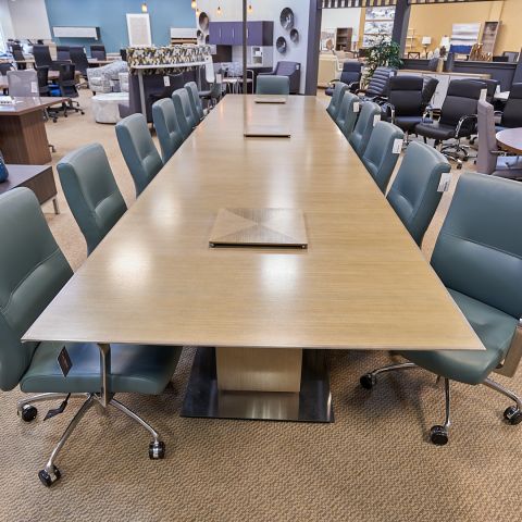 Used Nucraft 18' Foot Conference Table CTB1845-025
