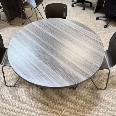 Used DSA 42" Round Table with X-Base (Grey) CTB1896-011