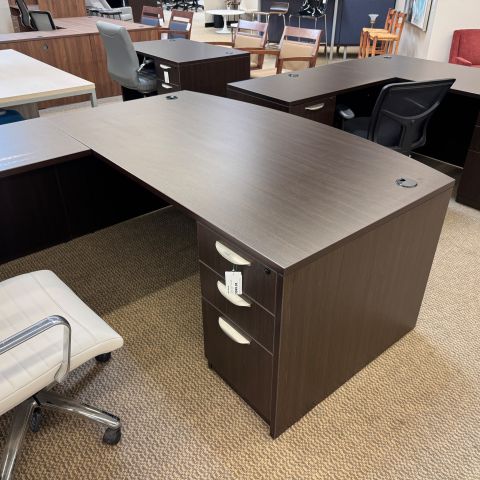 Used 72"x36" Bow Top U-Shaped (Espresso) DEU1898-006