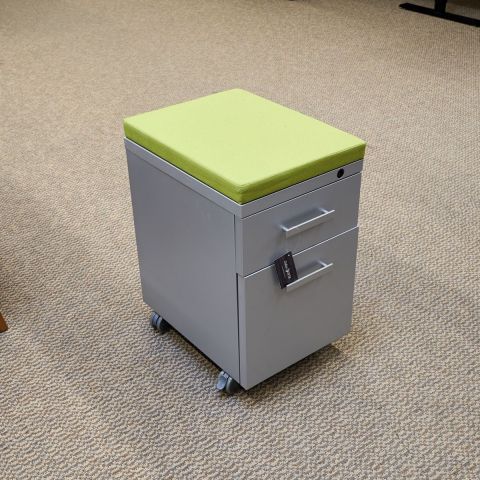 Used Friant Mobile Box-File Pedestal (Green Pad) FIM1806-016