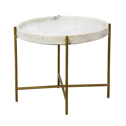 Costani Katelyn Marble Accent Table