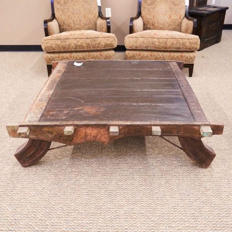 Used Antique 42x44 Coffee Table OCC1665-019