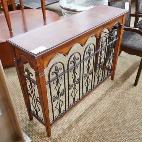 Used Sofa Table with Iron Front OCC1775-009
