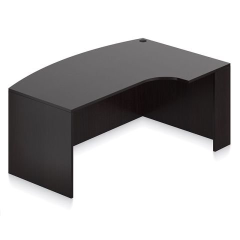 OTG 72" Bow Top Desk Shell with Right Corner Extended SL7148BCR