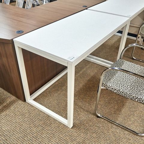 Used 24x48 Computer Table Desk (White Texture) TRN1755-027